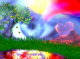 EYE RAINBOW | Naja hier ist kaum was real, ausser dem Auge! übertrieben mit Farbe, dennoch dürfte es den Damen womöglich gut gefallen! Sie stehen auf Pink und der Gleichen (*grins)